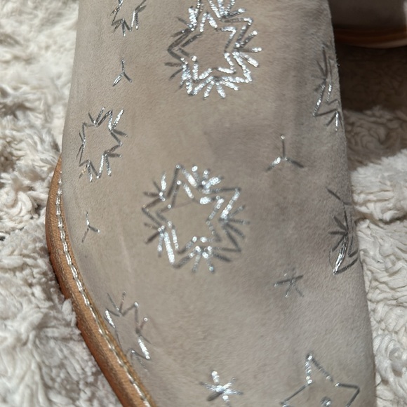 FREE PEOPLE size 10 (40) Tan/Cream Bowers Embroidered Boots NEW $198 - Picture 15 of 16